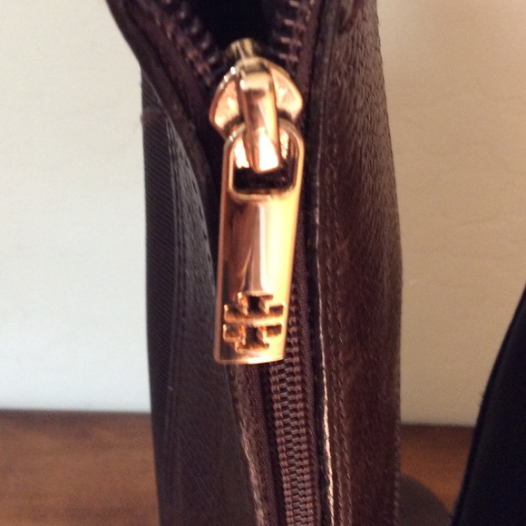 Tory Burch Christy Pebbled Leather Riding boots - Picture 4 of 7